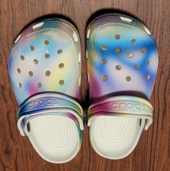 CROCS Other - Multicolor kids crocs size: 4